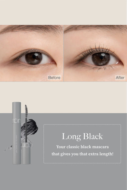 [rom&nd] Han All Fix Mascara #Long Black