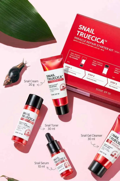 SOME BY MI - Snail Truecica Miracle Repair Starter Kit [4 pcs]