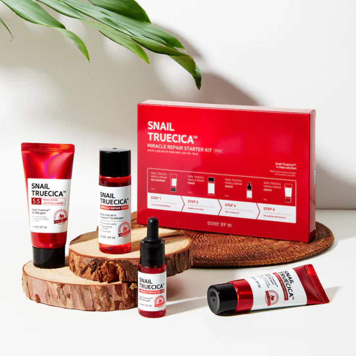 SOME BY MI - Snail Truecica Miracle Repair Starter Kit [4 pcs]