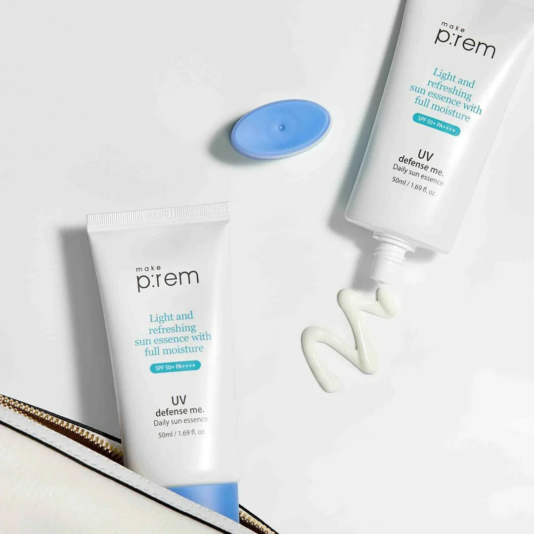 make p:rem - UV Defense Me. Daily Sun Essence SPF50+ PA++++