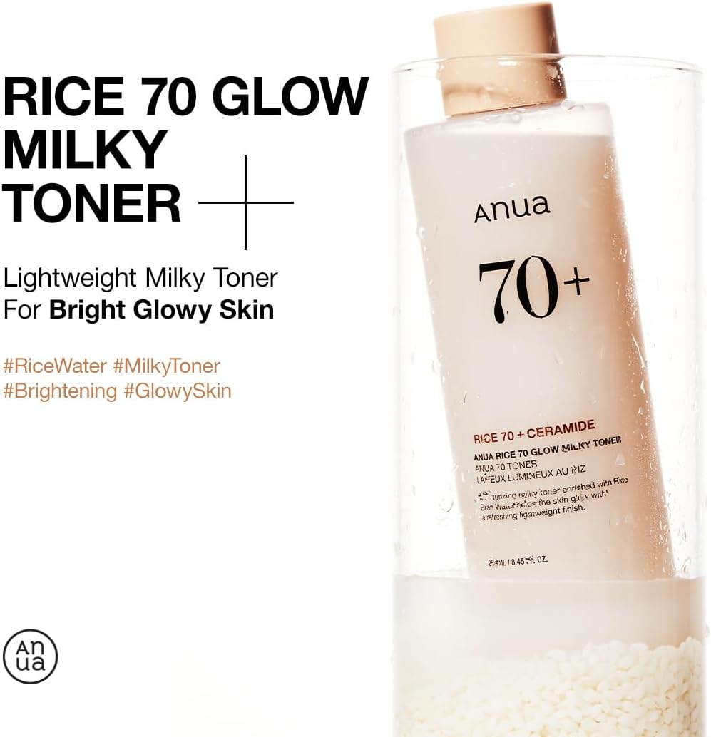 [Anua] Rice 70 Glow Milky Toner 250ml