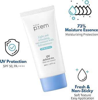 make p:rem - UV Defense Me. Daily Sun Essence SPF50+ PA++++