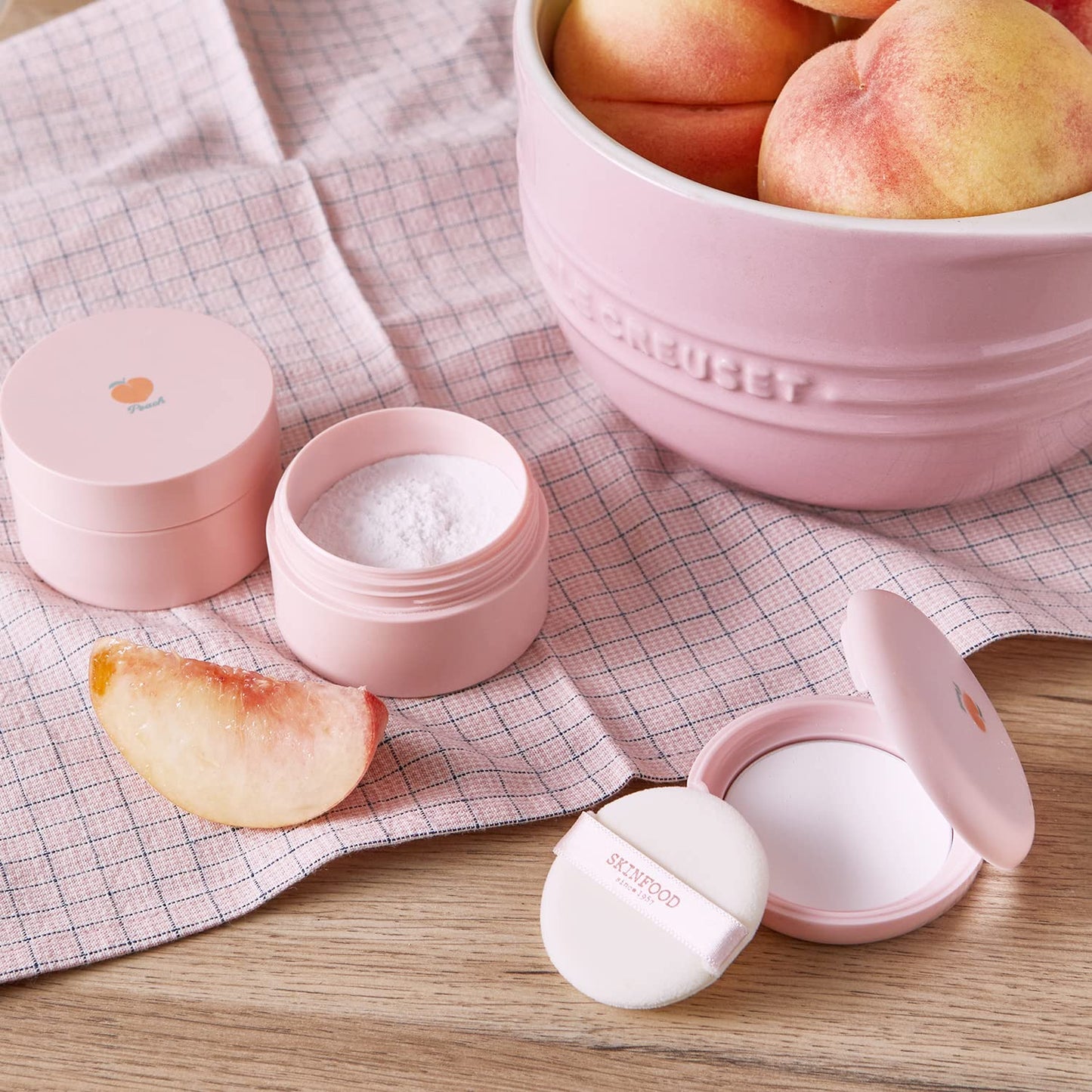 [Skinfood] Peach Cotton Multi Finish Powder 5g