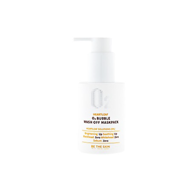  [Be The Skin] Heartleaf O2 Bubble wash off maskpack 120g