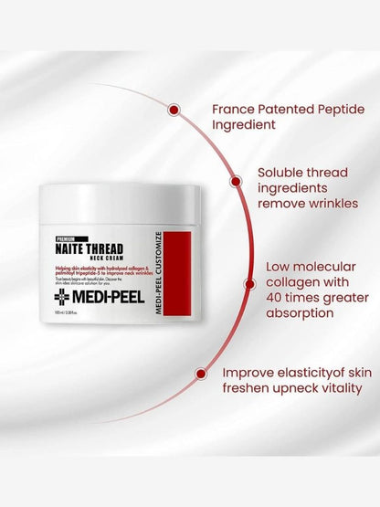 [MEDIPEEL]  Premium Collagen Naite Thread Neck Cream 2.0 100ml