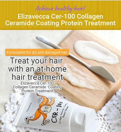 [ELIZAVECCA] Milky Piggy Collagen Ceramide Coating Protein Treatment 100ml