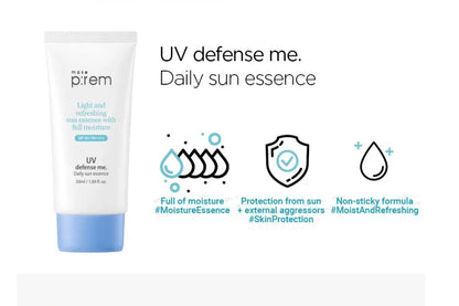 make p:rem - UV Defense Me. Daily Sun Essence SPF50+ PA++++