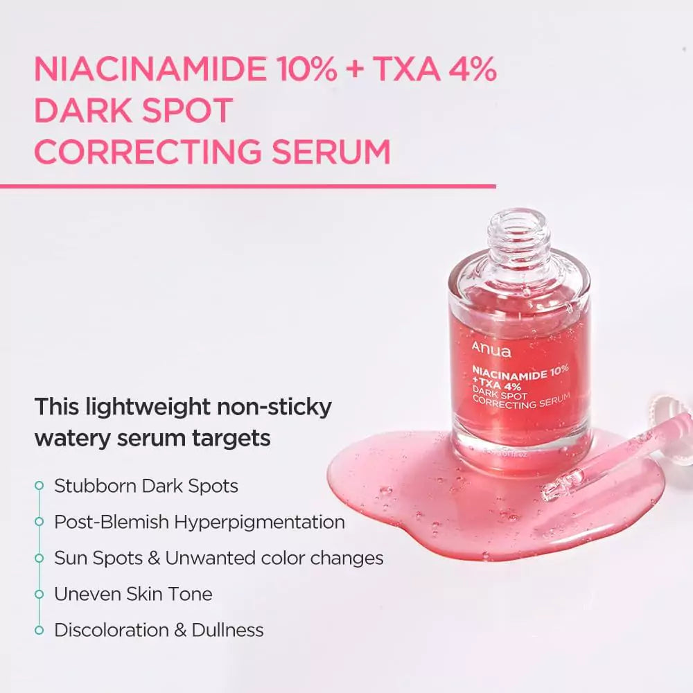 [Anua]  Niacinamide 10% + TXA 4% Dark Spot Correcting Serum