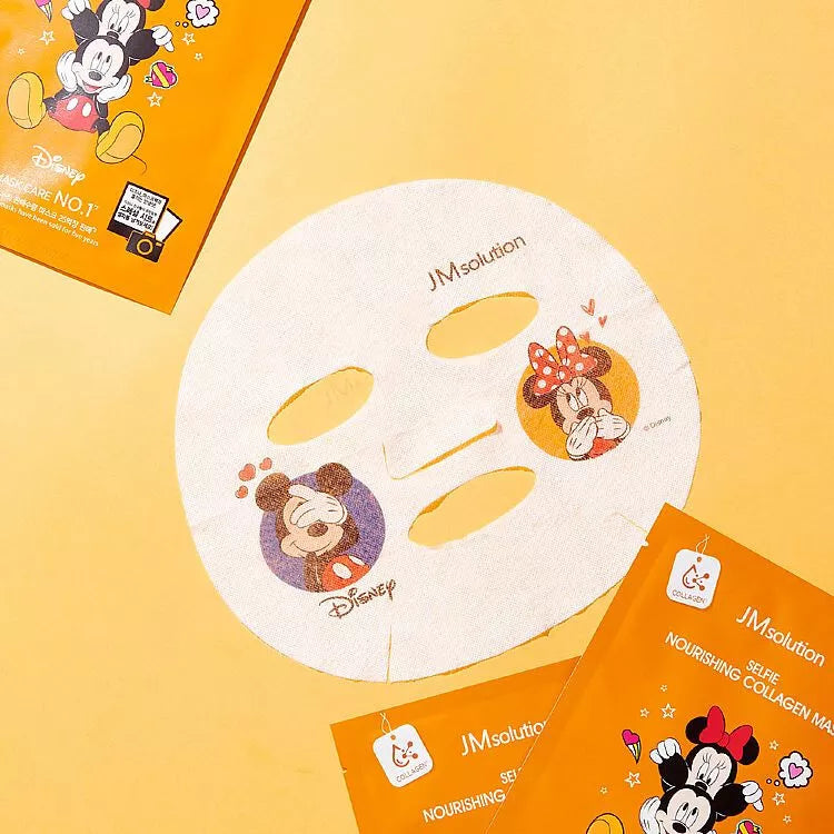 [JM Solution] Disney Selfie Nourishing Collagen Mask (10pcs)