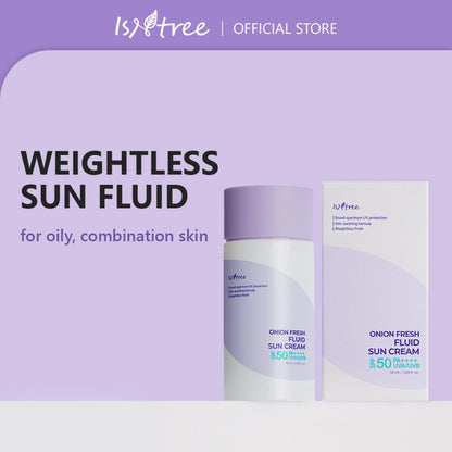 Isntree - Onion Fresh Fluid Sun Cream SPF50+ PA++++