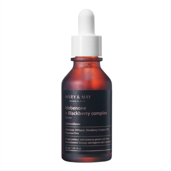  [Mary&May] Idebenone + Blackberry Complex Serum 30ml