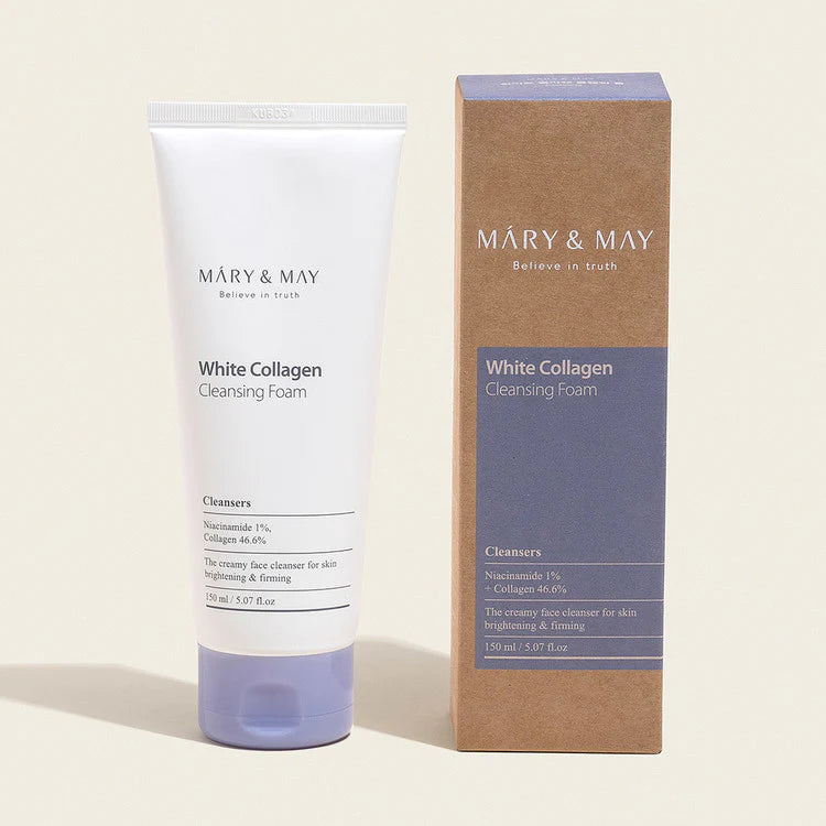 Mary&May - White Collagen Cleansing Foam